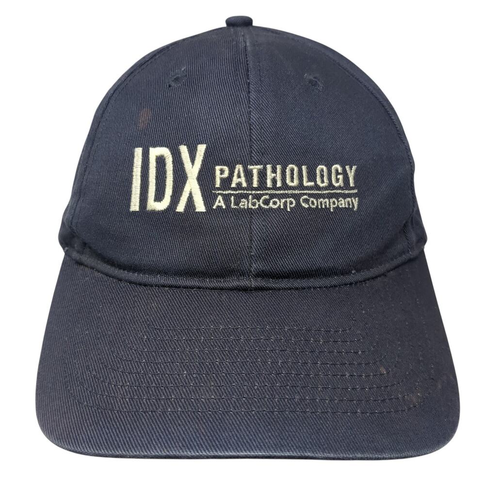Idx Pathology Strapback Hat Blue One Size Adjustable Embroidered Kc